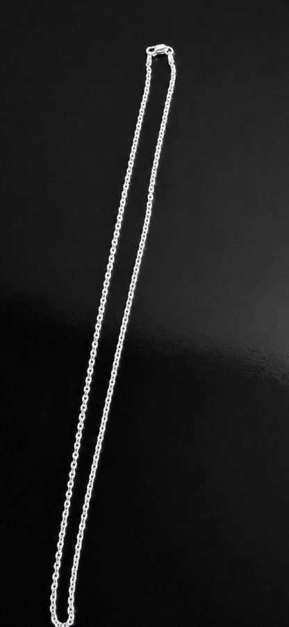 Chaîne maille Forçat limée Argent 925