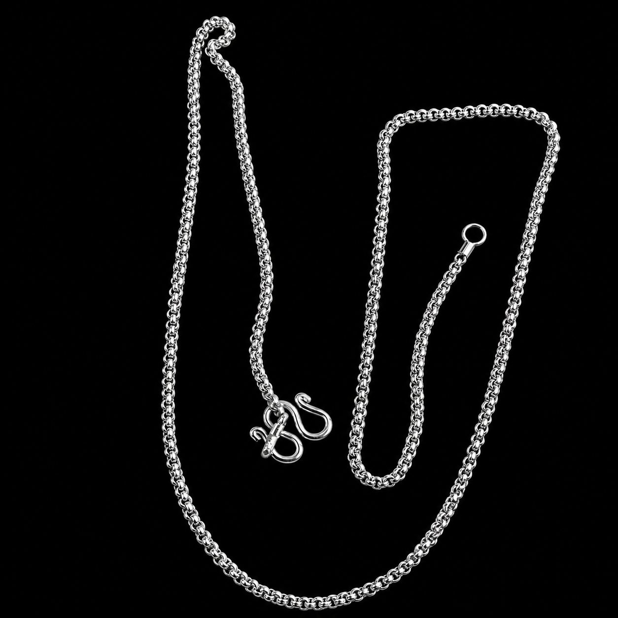 Chaîne Jaseron Fine — Argent Sterling 925