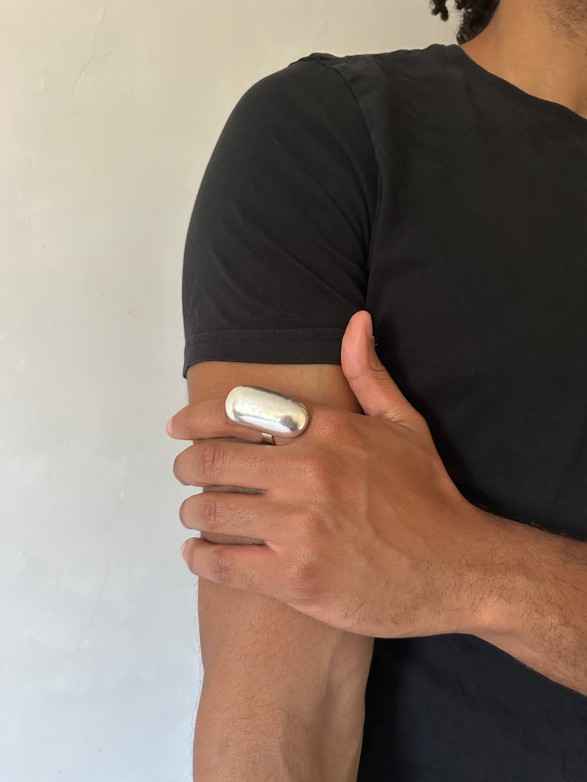Bague Dôme — Argent Massif 999
