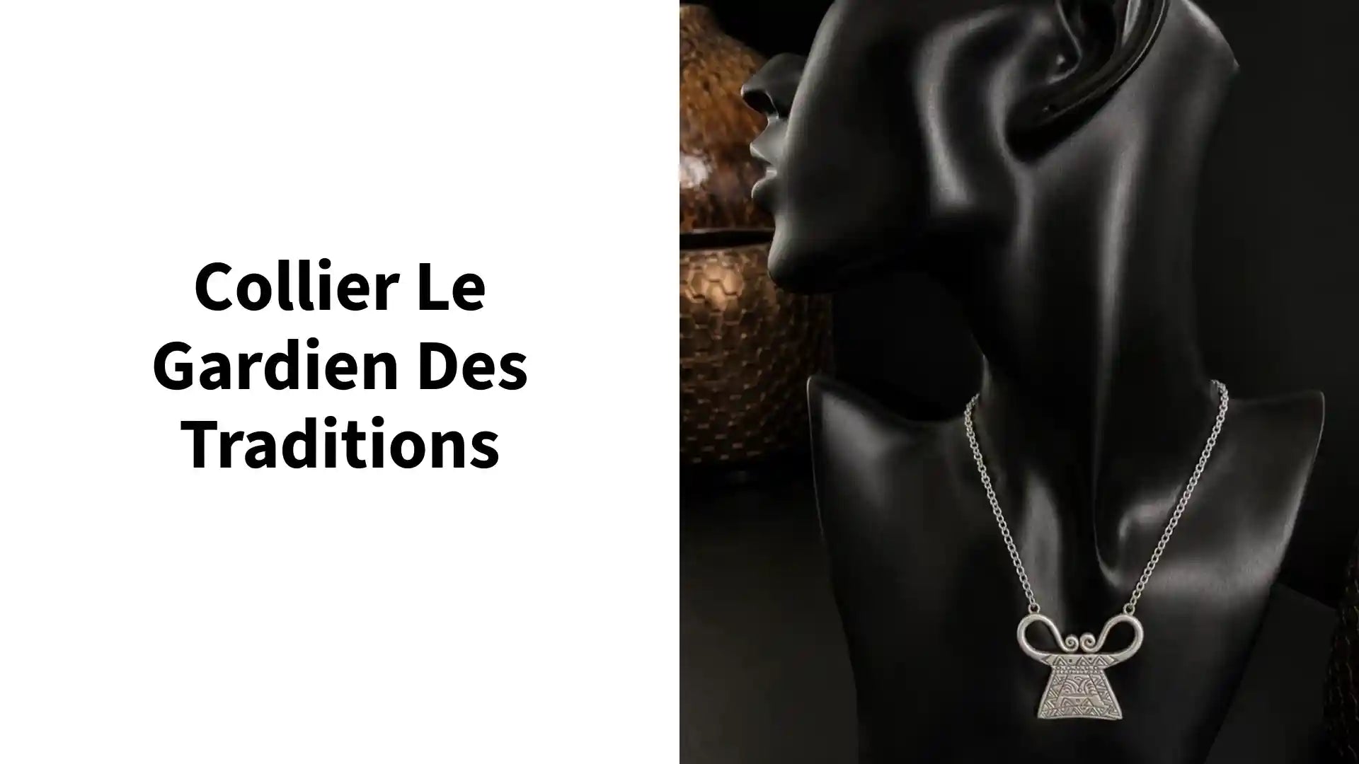 Collier Le gardien des traditions by@Outfy