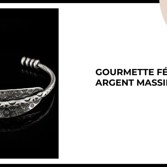 Gourmette F&eacute;rima Argent Massif by@Outfy