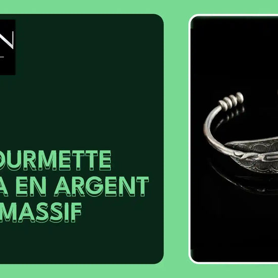 Gourmette Fatma en Argent Massif by@Outfy